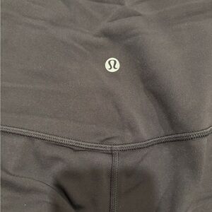 lululemon athletica Black Leggings with Logo